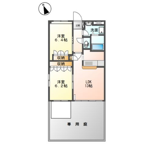ガーデンシティひたち野の間取り