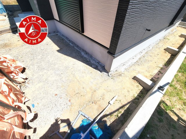 福岡市東区塩浜1丁目第5-1棟（1号棟）の庭|お庭で自由な時間を過ごせます。