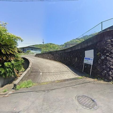 熱海市桜木町　月極駐車場の外観