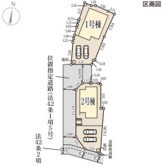 リーブルガーデン奈良市中町の区画図