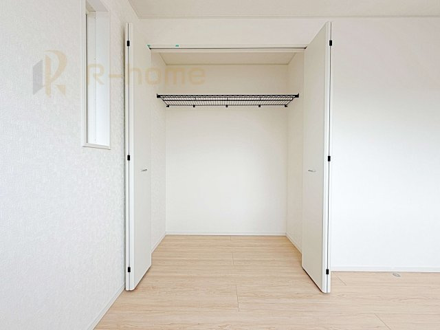 石岡市東光台第4　新築戸建て　3号棟の収納|2階は全居室収納スペースを設置！
充分な容量で居住空間もスッキリ♪