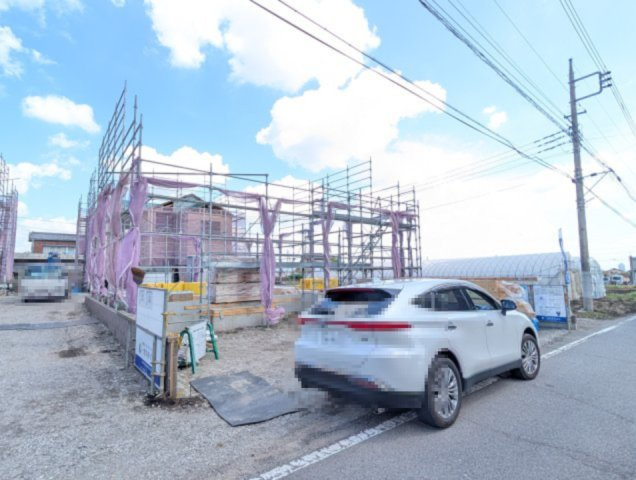 【前面道路含む現地写真】 | リーブルガーデン.S高崎市金古町第5ー④