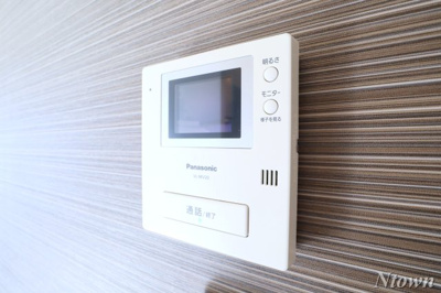 【セキュリティ】 | OakTreeMaison志賀 | モニター付きインターホンです