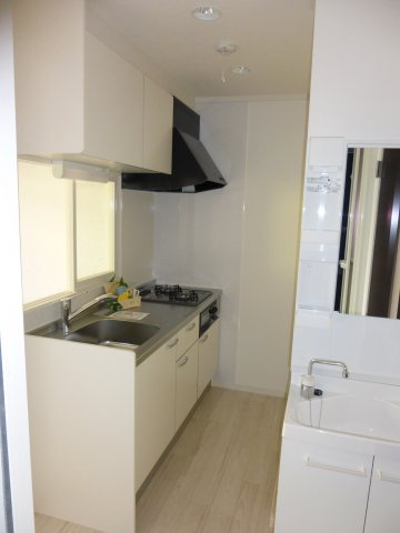 グランデュール柱のキッチン|※2013年撮影