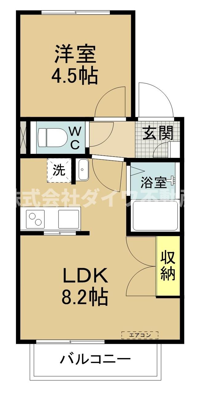 グランデュール柱の間取り