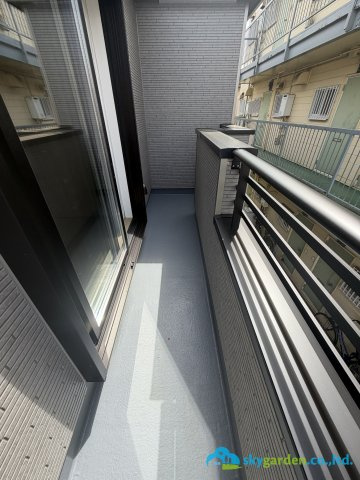 平塚市田村8丁目　新築分譲住宅　全3棟C号棟　のバルコニー