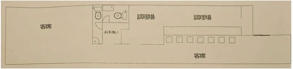 JUSTICEの間取り