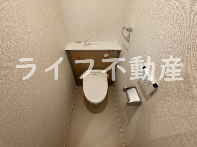 ル・クールのトイレ|落ち着いたトイレです
