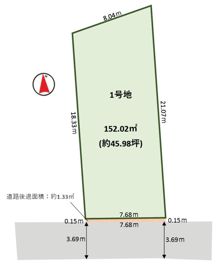 【土地図】 | 柏市南逆井13期