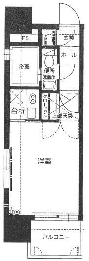 エステートモア祇園の間取り