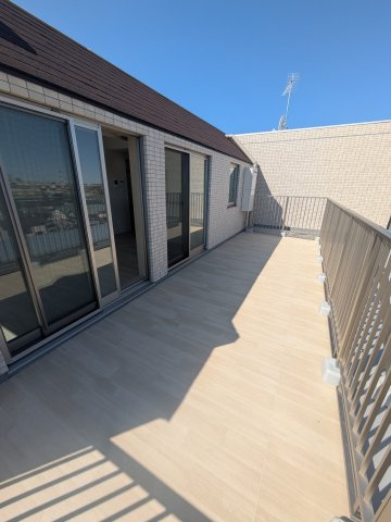 GENOVIA妙典Ⅱのバルコニー