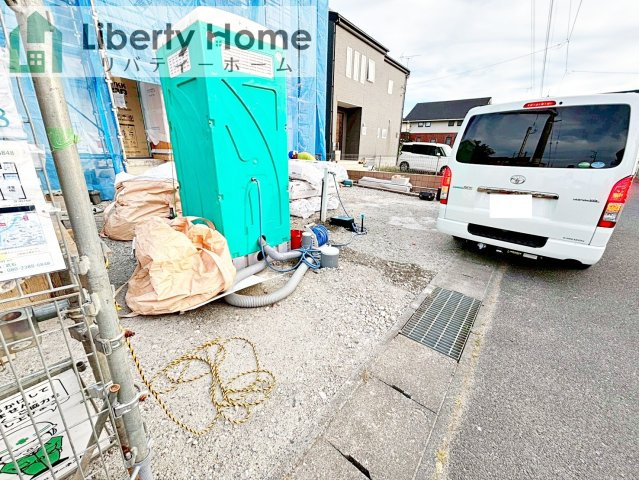 大洗町五反田第2　新築戸建の駐車場