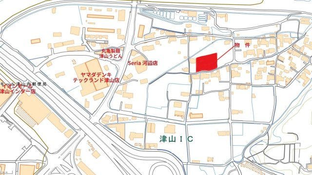 津山市河辺　売土地　618坪