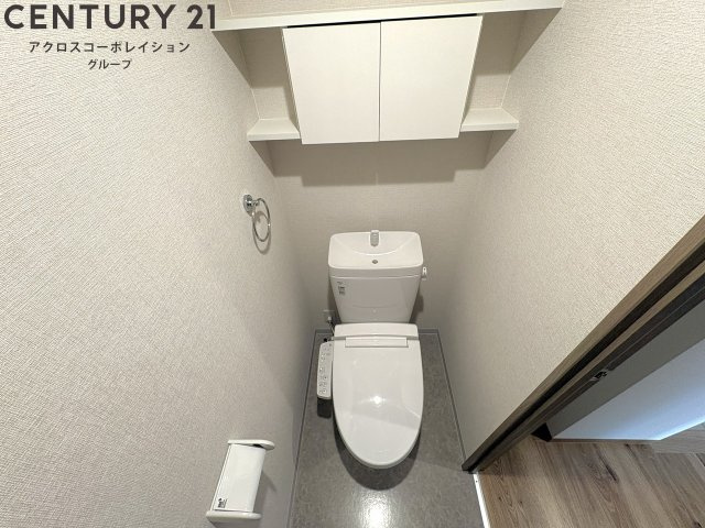 ゆったり落ち着けるトイレです♪