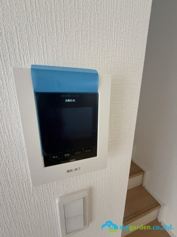 平塚市田村8丁目　新築分譲住宅　全3棟B号棟　の防犯設備
