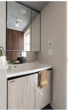 デュオステージ浦和岸町の独立洗面台|モデルルーム