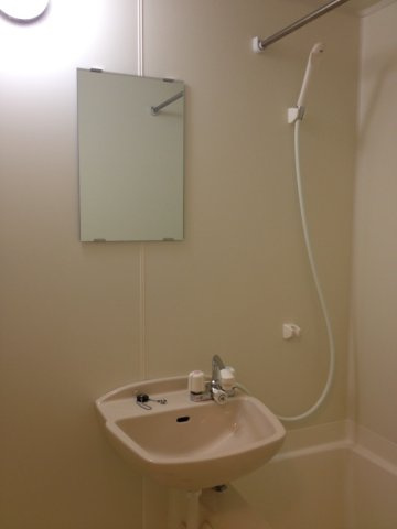 レオパレスクレールコートの浴室|浴室乾燥機付バスルーム