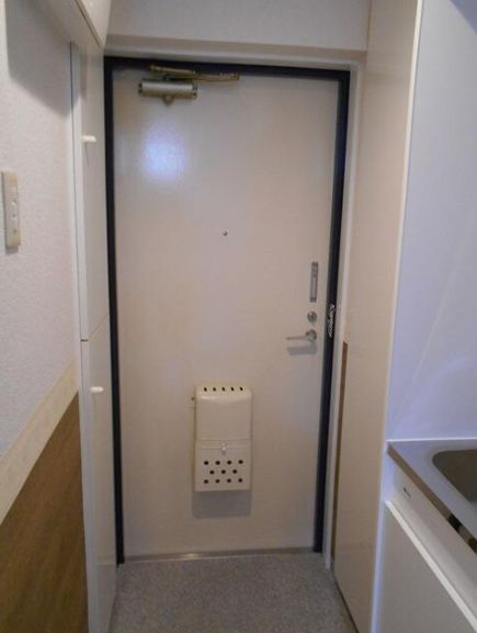 レスポワール中馬込の玄関