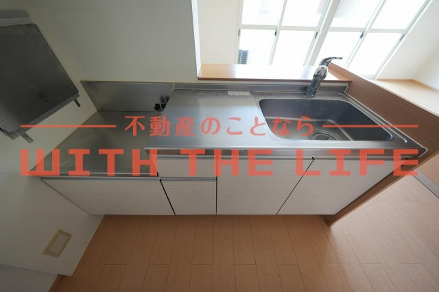 ホワイトクローバー【10，000円キャッシュバック対象物件】のキッチン|使いやすいキッチンです