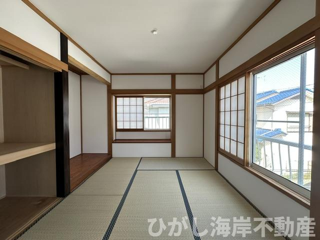 茅ヶ崎市円蔵　中古戸建の和室|新規リフォーム完了！　6帖　和室