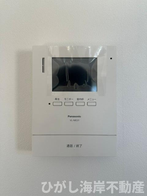 茅ヶ崎市円蔵　中古戸建のセキュリティ|TVモニター付きインターフォン