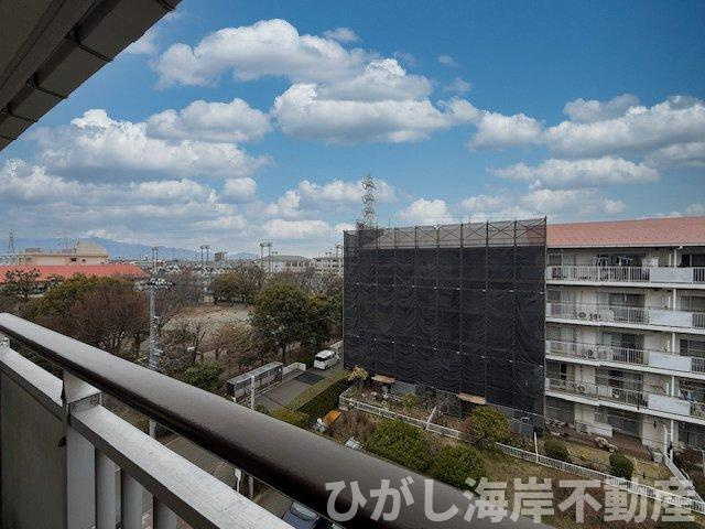 サニータウン茅ヶ崎５号棟の展望|北側バルコニーからの眺望