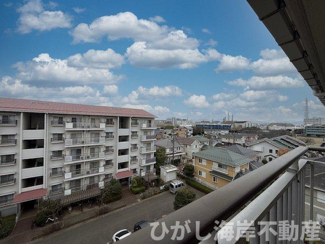 サニータウン茅ヶ崎５号棟の展望|南側バルコニーからの眺望