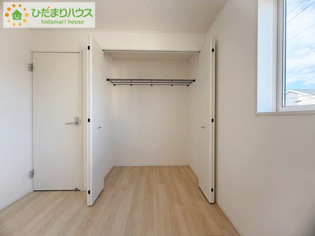 いわき市小名浜花畑町第4　新築戸建　1号棟の収納|洋室B　収納