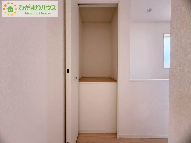 いわき市小名浜花畑町第4　新築戸建　1号棟の収納|光の影響を受けにくいので、物の保存に最適♪