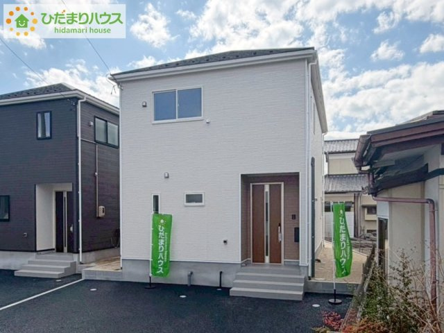 いわき市小名浜花畑町第4　新築戸建　1号棟の外観|是非一度、ご家族そろってご内覧ください♪