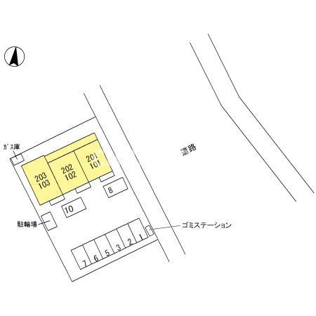 シャトレグランの区画図|当社、チルホームのHPもご覧ください(^^)/物件情報多数♪