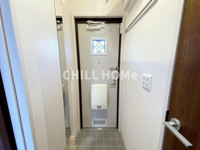 シャトレグランの玄関|当社、チルホームのHPもご覧ください(^^)/物件情報多数♪