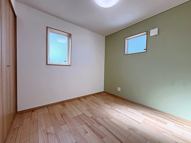 【エコnaホーム】　郡山市横塚6丁目　芳賀小・第四中の前面道路含む現地写真|前面道路幅員27.4ｍ　