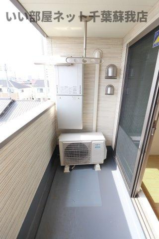 ルーセントⅢのバルコニー|暖かな日差しのふりそそぐバルコニー