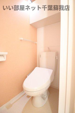 ルーセントⅢのトイレ|清潔感のあるトイレです