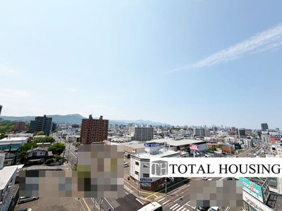 【展望】 | ダイアパレス月寒中央通 | 眺望・通風・陽当たり良好です♪