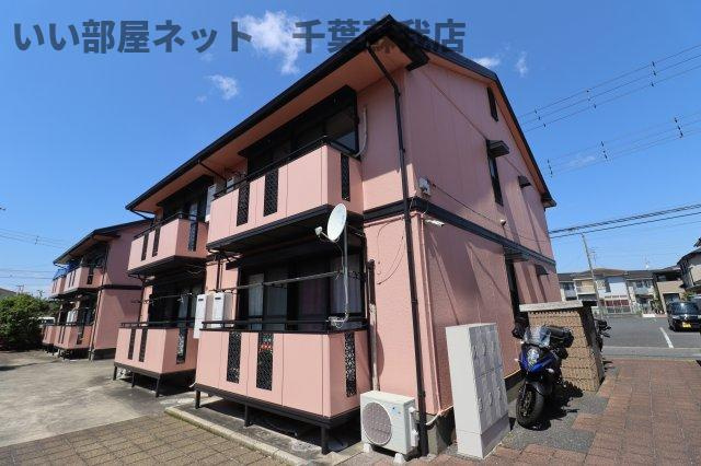 エクレール五井西CDEの外観|外観は落ち着いています