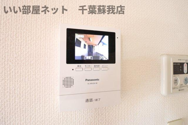 エクレール五井西CDEのセキュリティ|TVモニターホン付きでセキュリティ面も安心！
