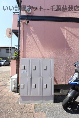 エクレール五井西CDEのエントランス|宅配ボックスがあると、自分の時間を有効活用できますね！