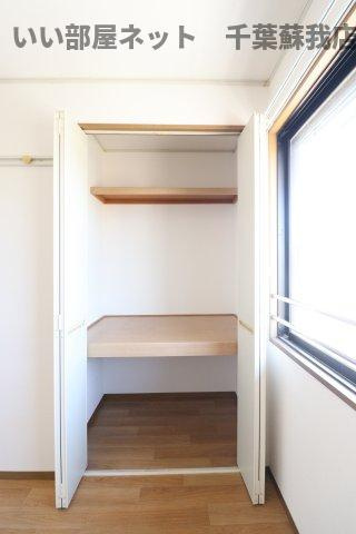エクレール五井西CDEの収納|ちょっとした収納スペースも充実しています