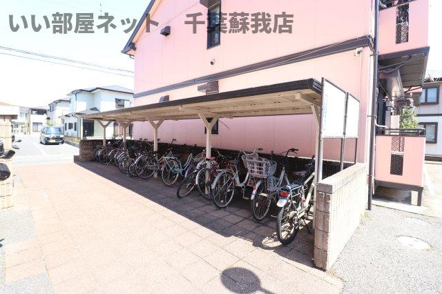 エクレール五井西CDEのその他共用部分|駐輪場