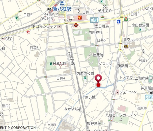 グラン　コートハイツの地図|★案内図★