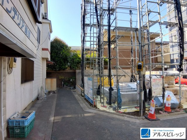 新築／富士見市関沢1丁目の前面道路含む現地写真|市有通路