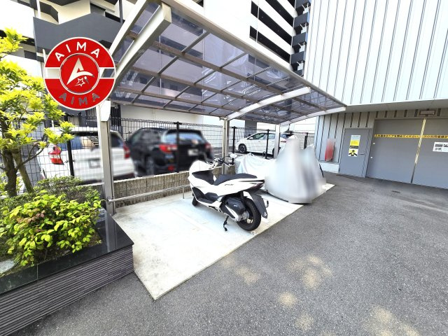 モントーレ東比恵クレアの駐輪場|駐輪場です。