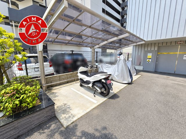 モントーレ東比恵クレアの駐輪場|駐輪場です。