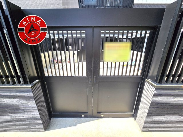 モントーレ東比恵クレアのその他共用部分|綺麗に管理されたゴミ置き場です。
