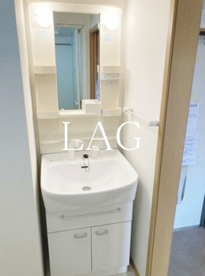 【洗面所】 | ＬＥＯ伍拾伍番館 | 洗面台です。