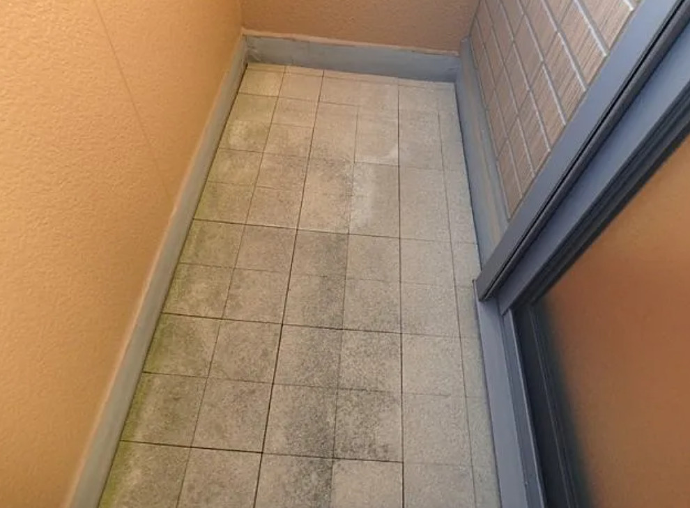 グランドゥール飾東のバルコニー