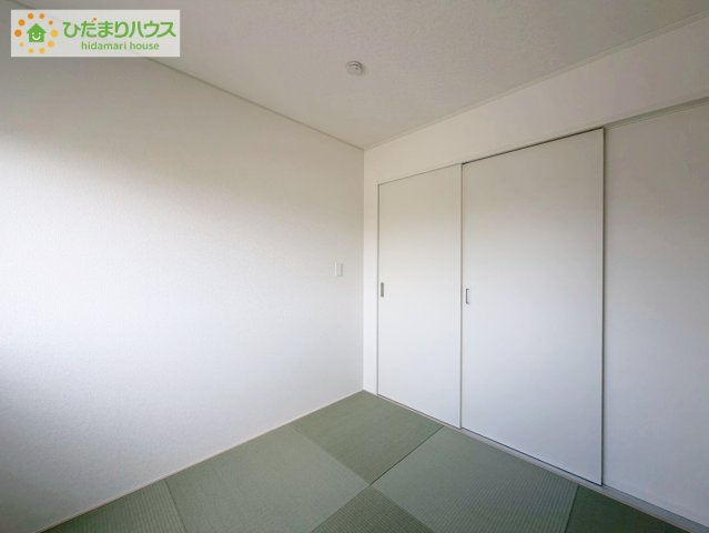 いわき市錦町第32　新築戸建　2号棟の和室|すぐ横になれる和室は、みんなの憩いの場(*^-^*)