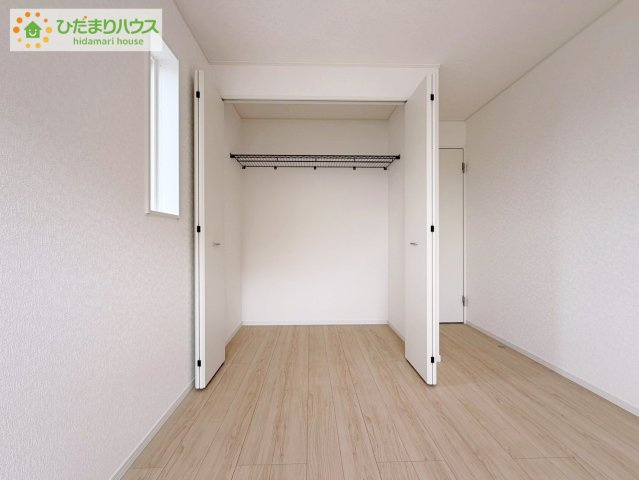 いわき市錦町第32　新築戸建　2号棟の収納|洋室Ｂ　収納